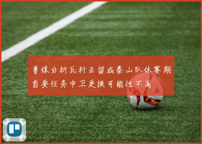 鲁媒分析瓦科去留成泰山队休赛期首要任务中卫更换可能性不高